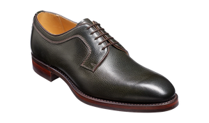 Barker Skye Versatile Derby Shoe - Olive Green Grain