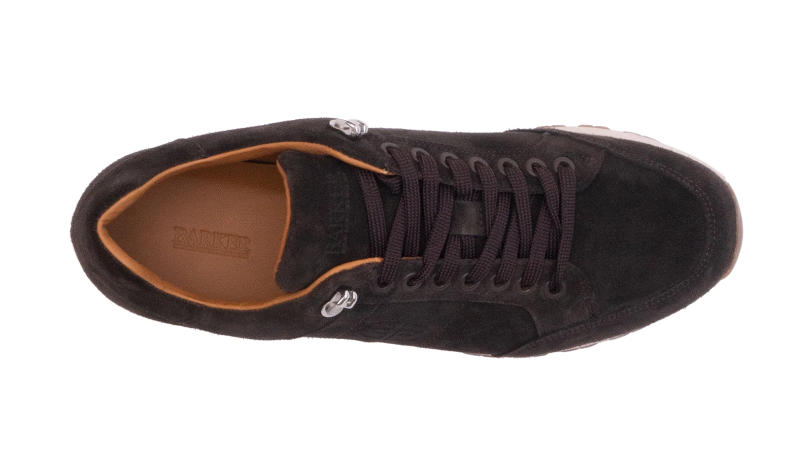 Barker Seb Sneakers - Dark Brown Suede