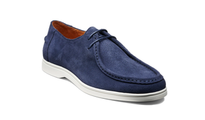 Barker Vigo Loafer - Navy Suede