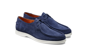 Barker Vigo Loafer - Navy Suede