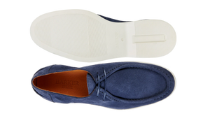 Barker Vigo Loafer - Navy Suede