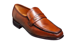 Barker Wesley Loafer Shoe - Chestnut Calf