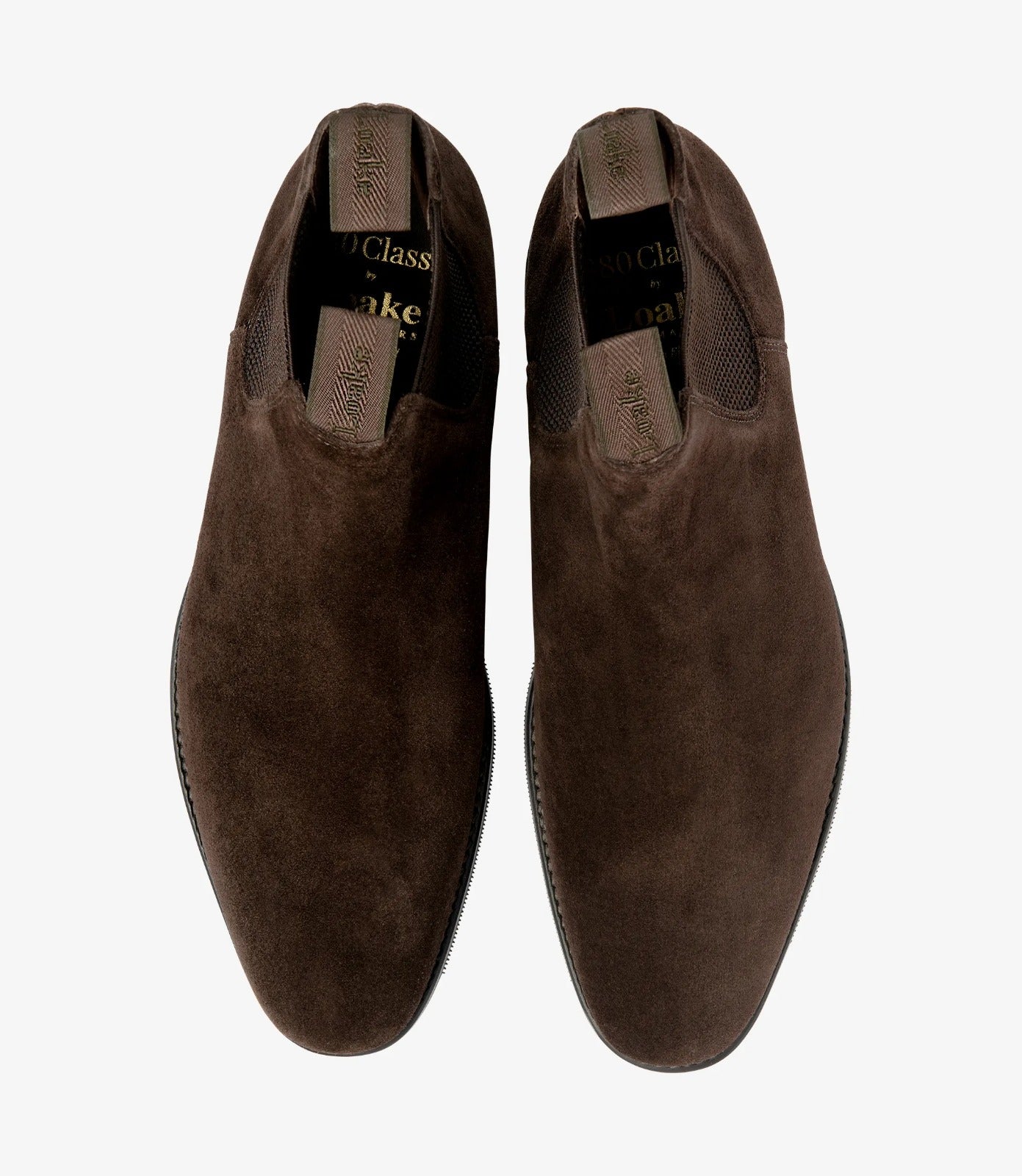 LOAKE Emsworth Chukka Boot - Dark Borwn Suede