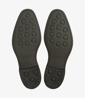 LOAKE Aldwych Oxford Shoe - Mahogany Burnished Calf (F - fitting)