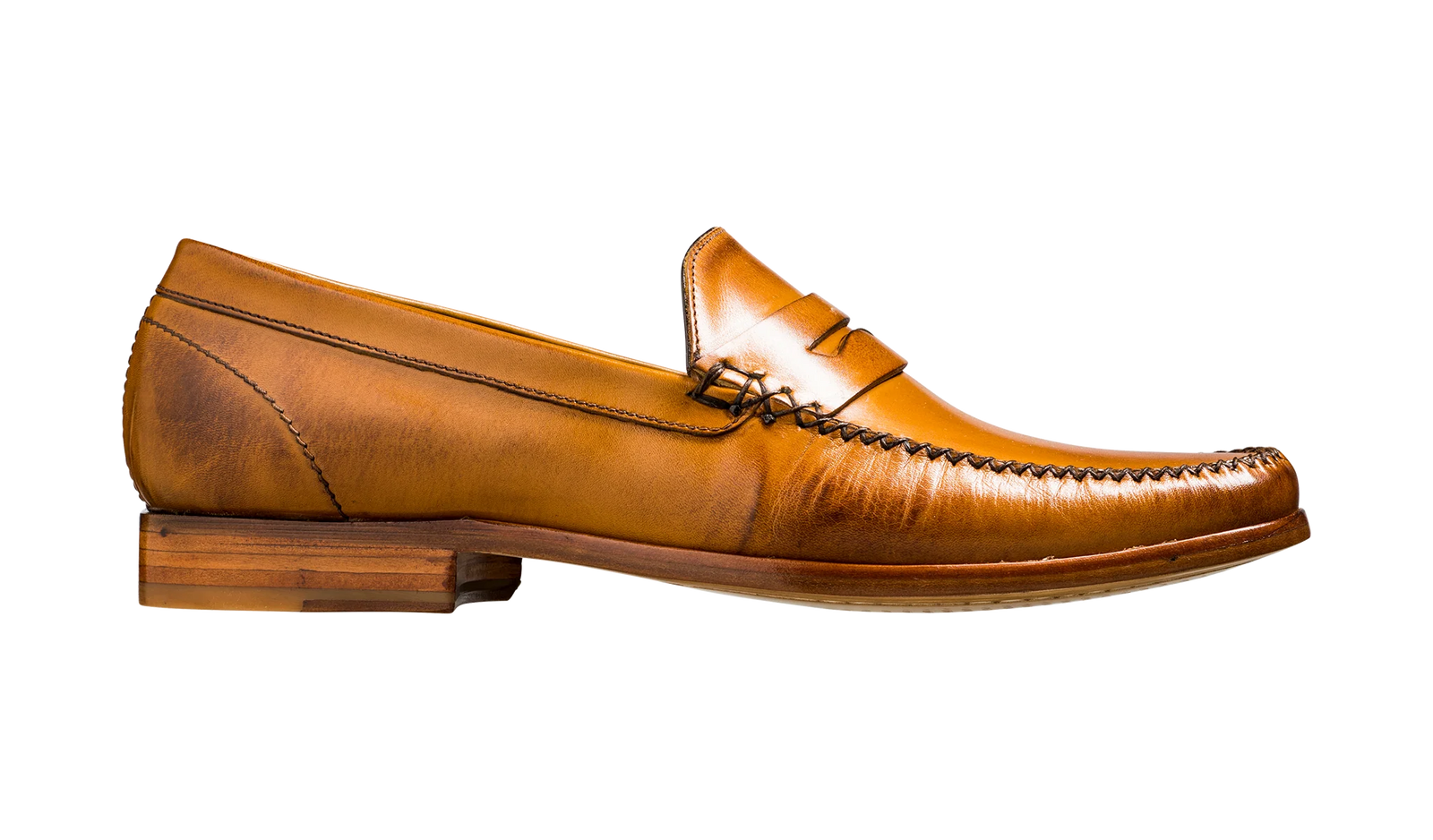 Barker William Loafer - Cedar Calf