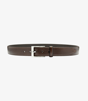 Loake Philip Leather Belt - Dark Brown