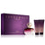 Afnan Supremacy Pour Femme Purple EDP 100ml 3 Piece Gift Set For Women