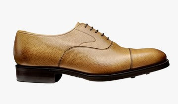 Barker Malvern toe- cap Oxford  Shoe - Cedar Grain