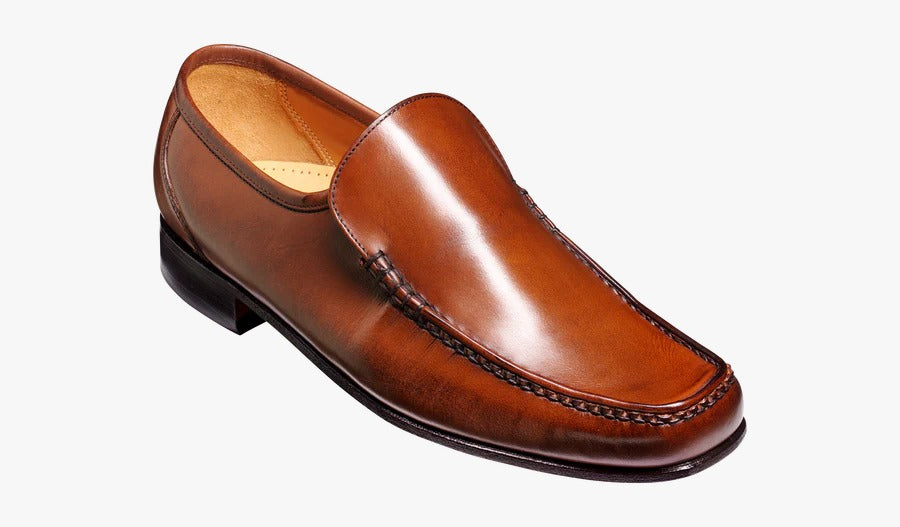 Barker Javron Loafer Shoe - Brown Burnished Calf