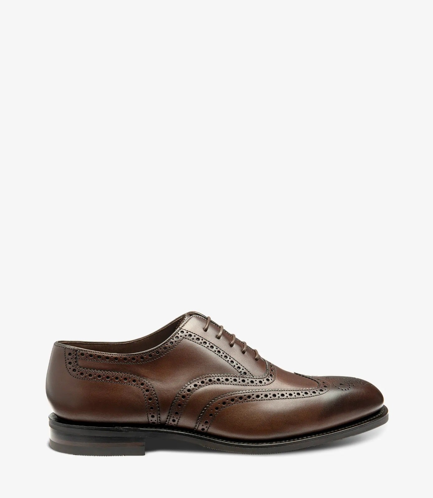 LOAKE Buckingham shoe - Dark Brown (G Wide) Rubber Sole