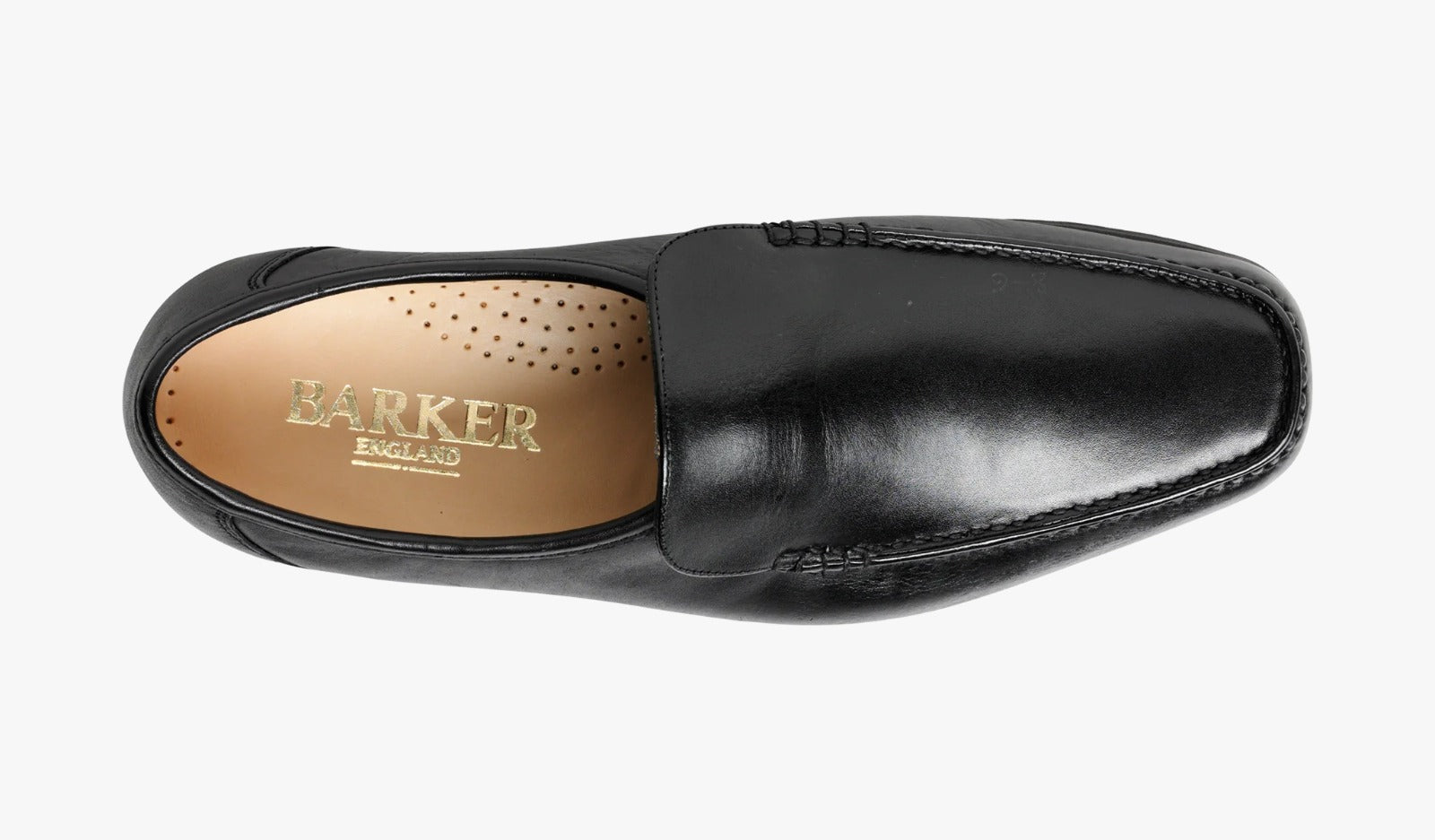 Barker Javron Loafer Shoe - Black Calf