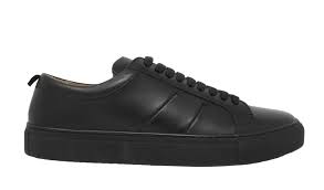 Barker Greg Sneaker - Black Calf Leather