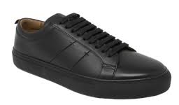 Barker Greg Sneaker - Black Calf Leather
