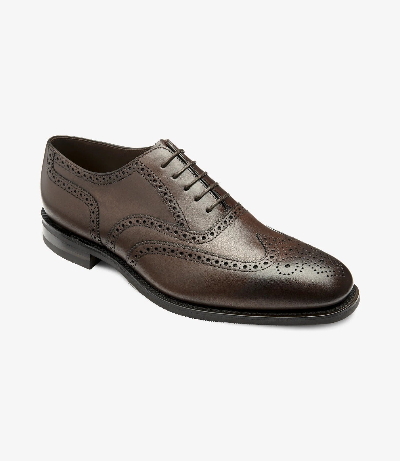 LOAKE Buckingham shoe - Dark Brown (G Wide) Rubber Sole