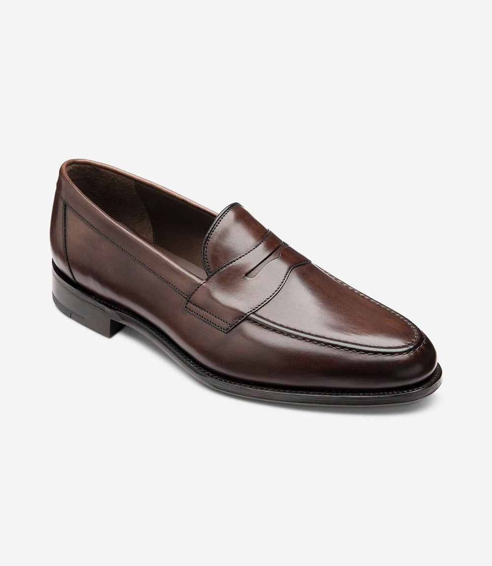 LOAKE Hornbeam Loafer - Walnut Calf Leather