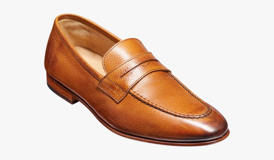 Barker Ledley Loafer Shoe - Cedar Grain