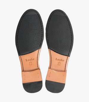 LOAKE Nicholson Moccasin shoe - Navy Suede