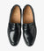 LOAKE 356 Classic apron penny Loafer - Black