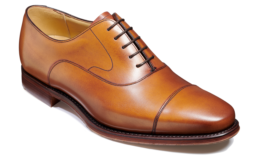 Barker Wright Derby Shoe - Antique Rosewood Calf