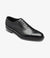 LOAKE Aldwych calf oxford shoe - Black - Angle View