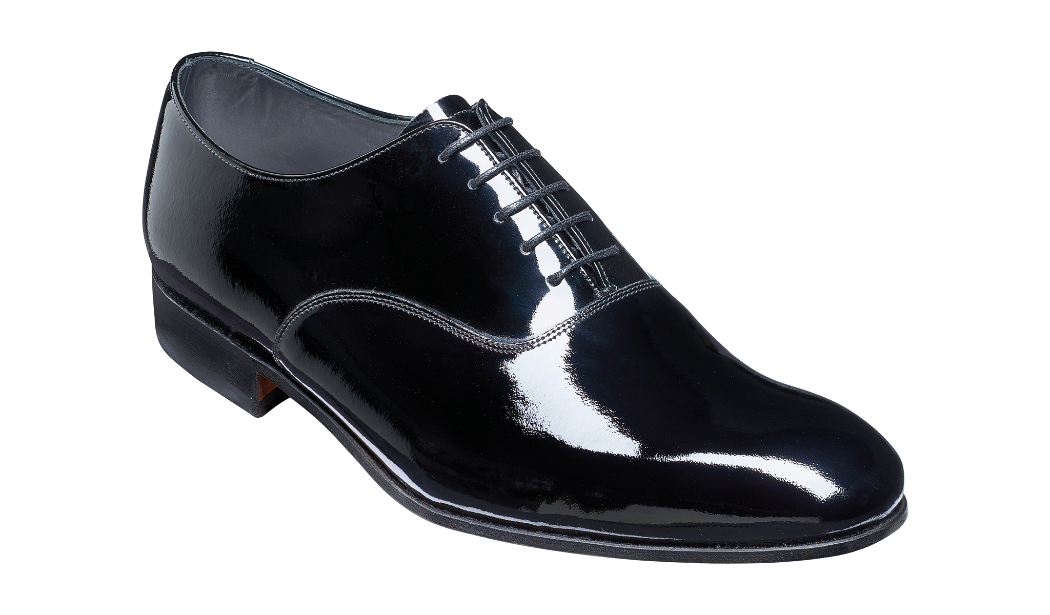 Barker black best sale oxford shoes