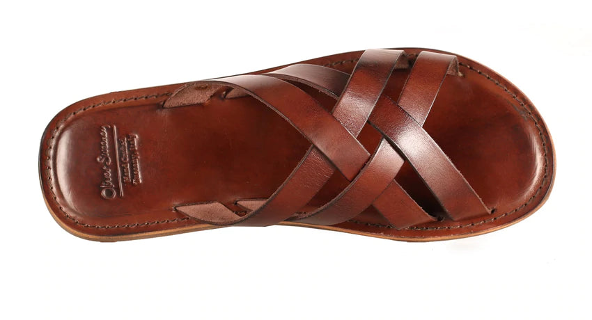 Oliver Sweeney Breguzzo Leather Sandals - Brown