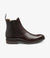 LOAKE - BUSCOT Premium Chelsea boot - Dark Brown Calf