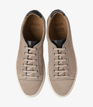 LOAKE  Dash - Suede Sneakers -  Stone