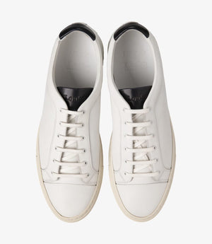 LOAKE  Dash - Leather Sneakers -  White