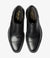 LOAKE - FLEET Premium calf semi brogue Oxford shoe - Black -Top View