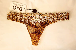 Chiffon Underpants - D&G - Leopard