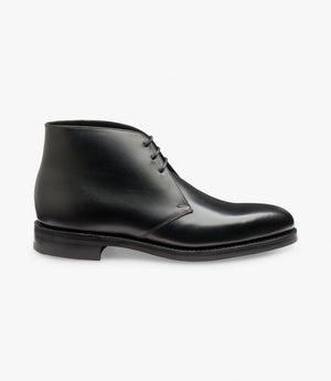 LOAKE Pimlico Chukka Calf boot - Black - Side View
