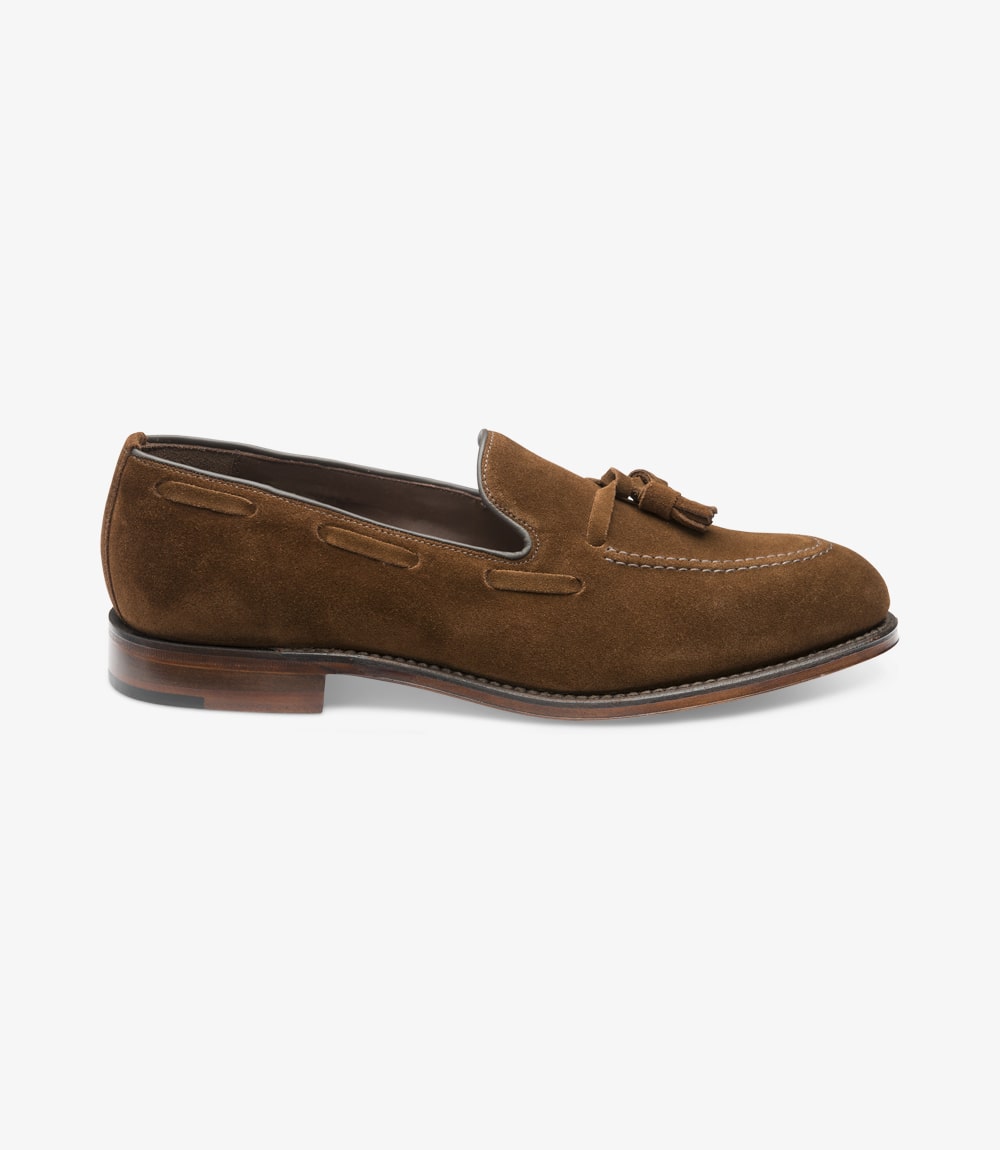 LOAKE - Russell Tasselled Loafers Suede Shoe - Polo - Ninostyle