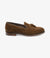 LOAKE - Russell Tasselled Loafers Suede Shoe - Polo - Side View