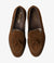 LOAKE - Russell Tasselled Loafers Suede Shoe - Polo - Top View