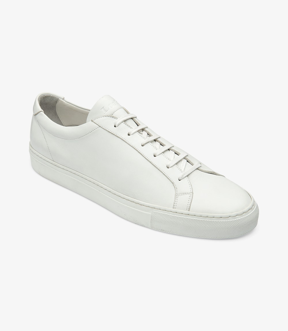 LOAKE  Sprint - Leather Sneakers -White