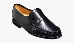 Barker Jefferson Loafer - Black Kid