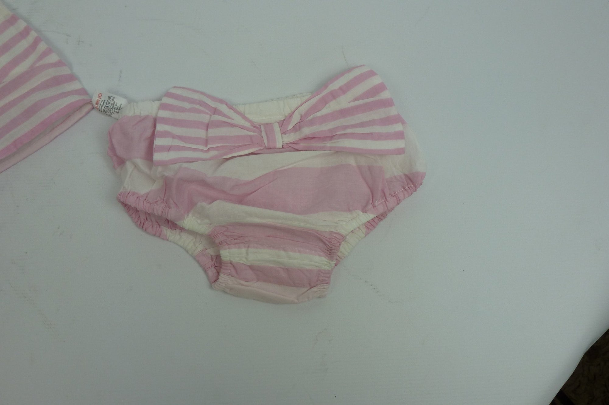 Next Baby dress   - Pink Striped - Ninostyle