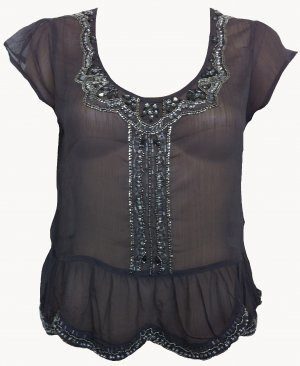 Embellished sequins & Beads Top - Ninostyle