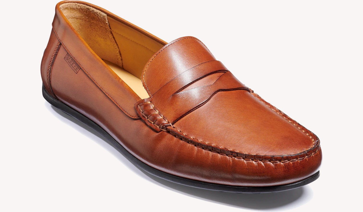 Barker Jamie Loafers Shoe -  Cedar Hand Painted