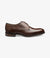 LOAKE Gable Plain Tie shoe - Dark Brown calf
