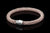 White Gold Plated Sterling Silver bracelete with  STONE - Ninostyle