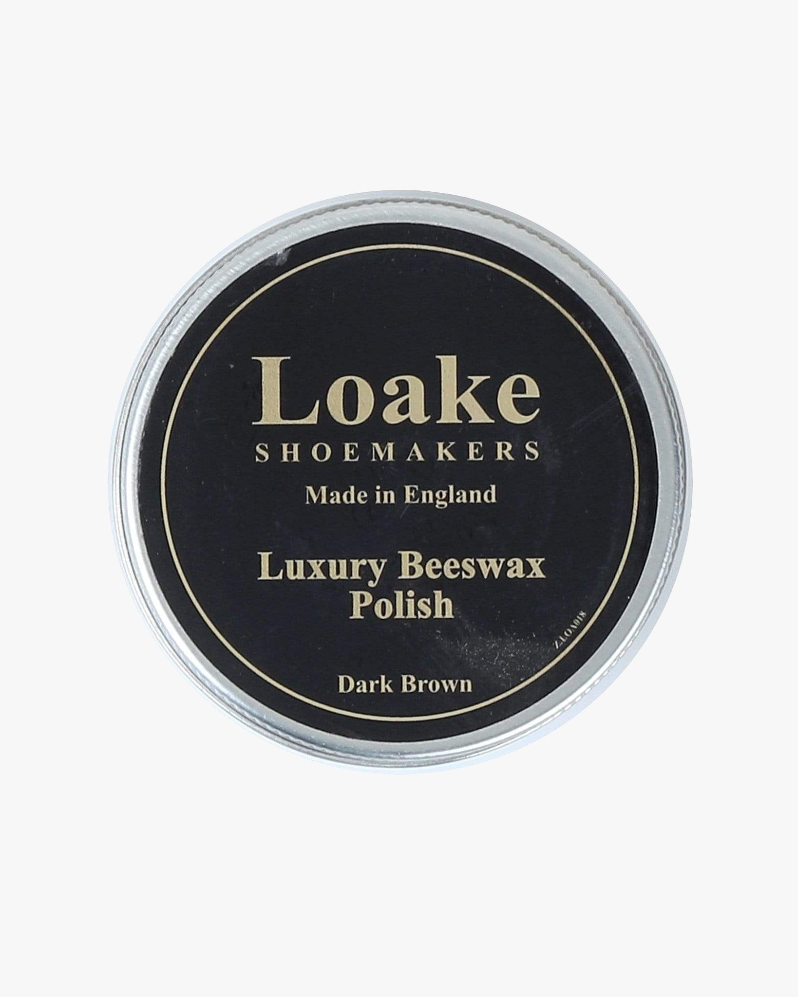 LOAKE Beeswax Polish - Dark Brown