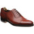 LOAKE - EVANS Premium toe cap Oxford shoe - Conker Burnished Calf