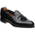 LOAKE - Russell Tasselled Loafers Calf Shoe - Black - Ninostyle