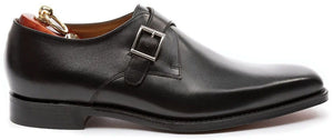 LOAKE - MEDWAY Premium buckle monk shoe - Black