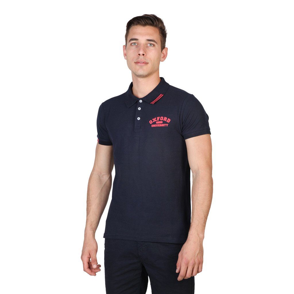Oxford University Pique Polo - Navy - Ninostyle