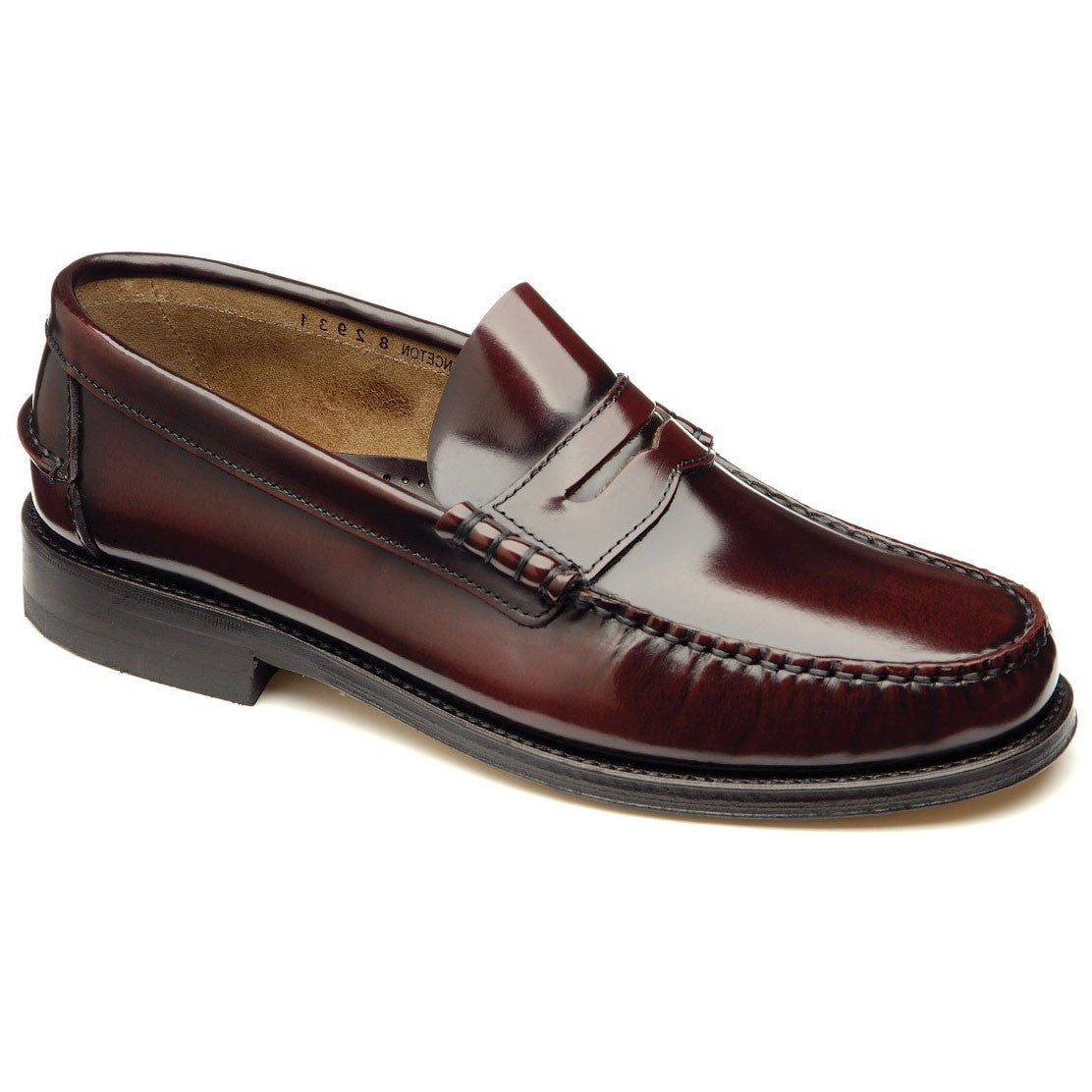 LOAKE Princeton Moccasin shoe - Burgundy - Ninostyle