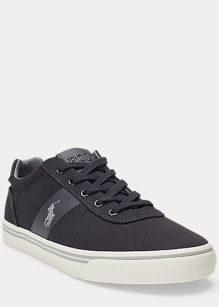 Polo Ralph Lauren-Hanford Canvas Sneakers - Dark Carbon Grey