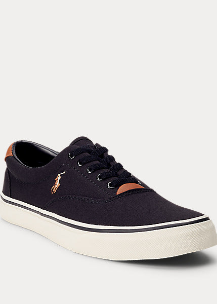 Polo black canvas shoes Clearance